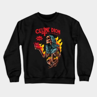 Celine dion metalhead Crewneck Sweatshirt